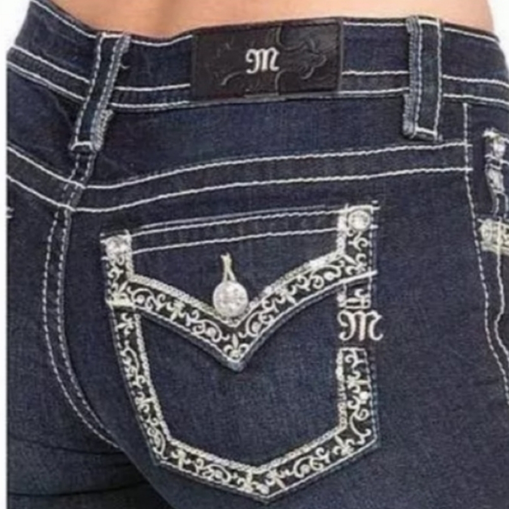NEW MISS ME JEANS:Hailey Ankle Skinny - Picture 3 of 8